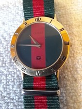 GUCCI 3000M VINTAGE RED STRIPE