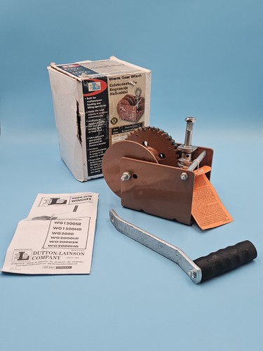 Dutton lainson worm gear - lainson, winch