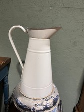 French enamel jug