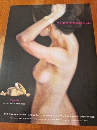 Theo fennell 2002 print advert - theo,