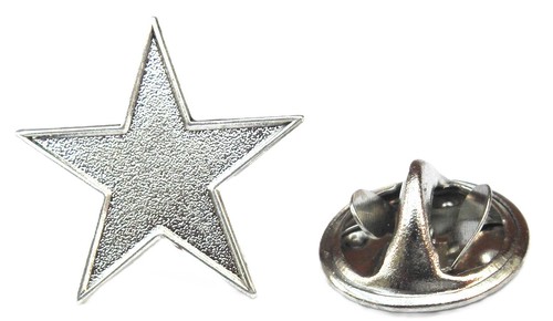 Star pin badge - brooch, school