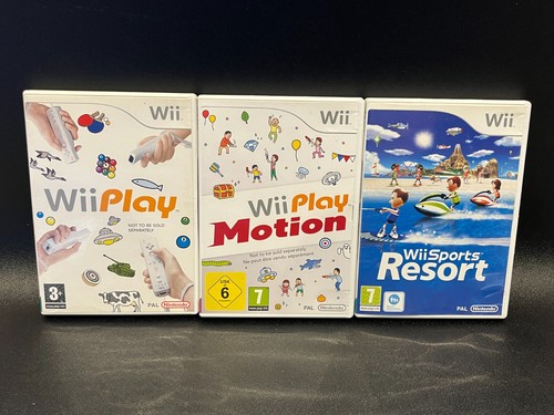 Nintendo wii games - games, x3