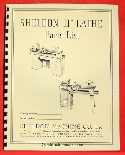 Sheldon metal lathe - sheldon, 11"