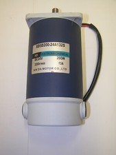 High Torque Electric Motor DC 24V 200W 3,000 rpm Reversible 