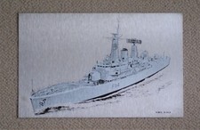Etched/printed ship's picture