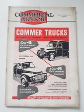 COMMERCIAL MOTOR MAGAZINE DEC 23 1955 VOL.102 NO. 2641 "Commer Trucks"