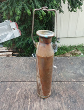 Antique Copper Milk Churn Long