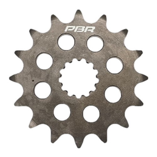 Pbr front sprocket silver - front, in