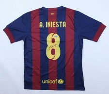 Andres Iniesta Signed FC