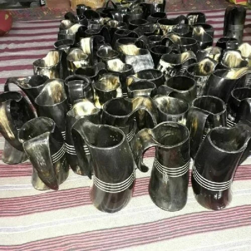 Viking drinking horn mug - mug, beer