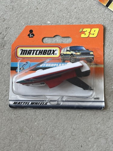 Matchbox hydroplane red no39 - matchbox,