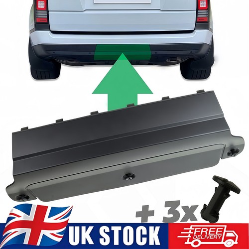 Rear tow eye cover - , black