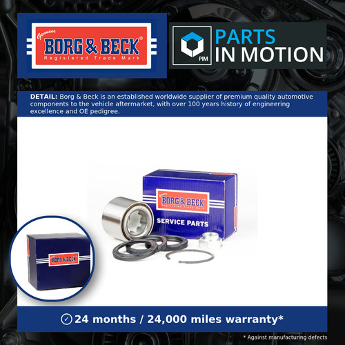 Wheel bearing kit rear - kit,