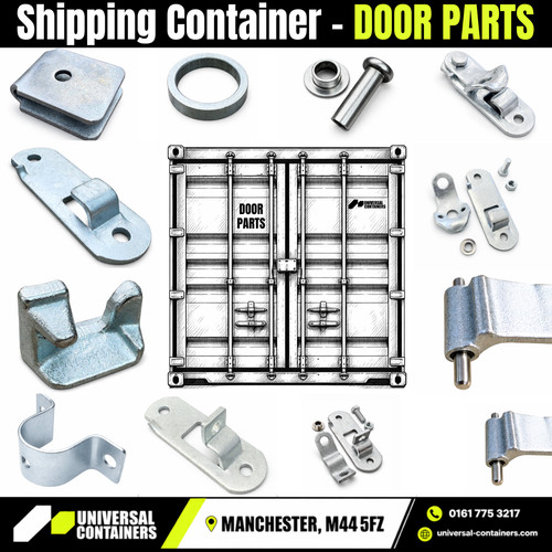 Shipping container door parts - shipping,
