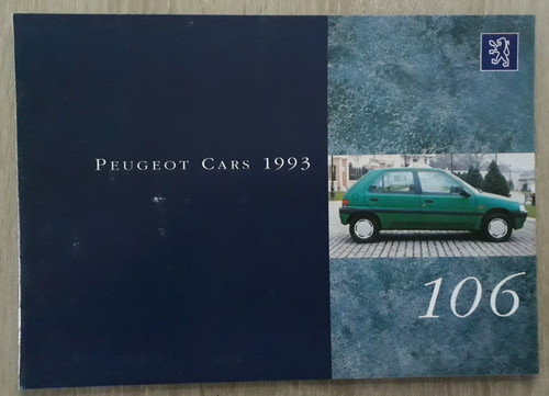 Peugeot 106 range brochure - 106,