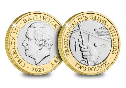 Jersey coin traditional - traditional, pub