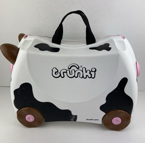 Trunki suitcase cow design - trunki, suitcase,