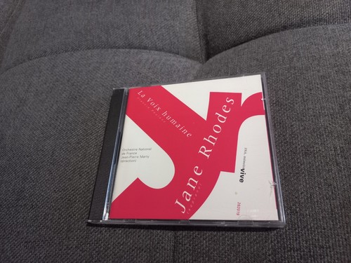 Jane rhodes voix humaine cd - rhodes,
