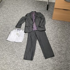 Boys Ted  Baker Suit Age 9 Jacket And Age 8 Trousers