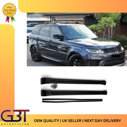 Aluminum cross bars black - aluminum,
