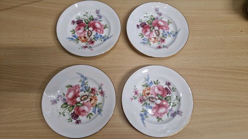 Crown staffordshire plates - staffordshire,