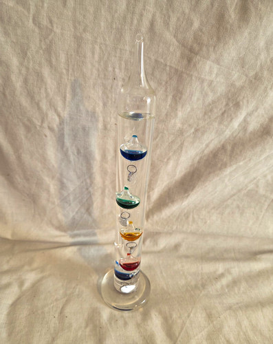 Glass galileo thermometer - glass,