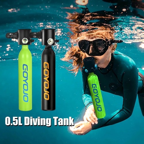 Mini scuba tank diving - tank,