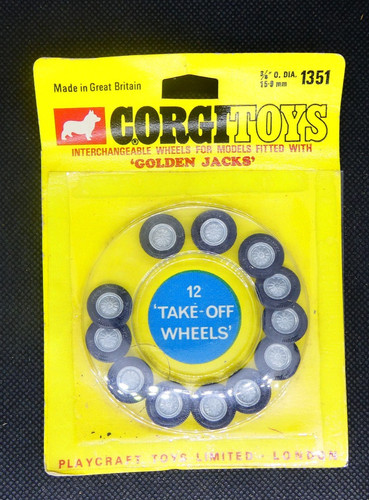 Corgi toys 1351 - corgi, jacks"