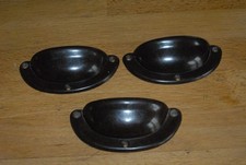 Qty 3  vintage bakelite drawer