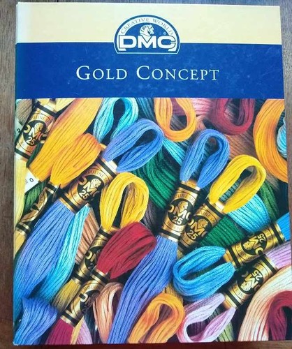 Dmc gold concept cross - gold, stitch