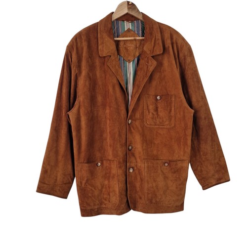 Italian suede leather jacket - italian,