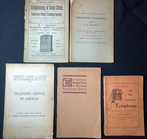 Early telephone telegraph - early,