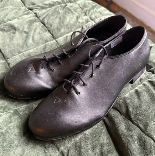 Bloch black leather - black, lace-up