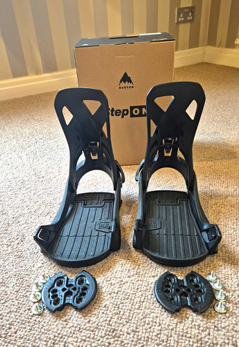 Burton step black snowboard - black,