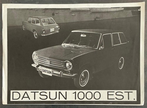 Datsun 1000 estate car sales - datsun,