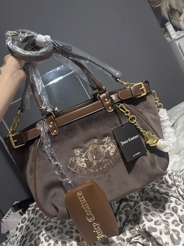 Juicy couture brown velour - couture,