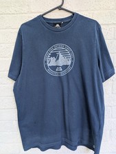 Mountain Equipment XL Navy Blue Short Sleeve Graphic Print T-shirt