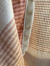 Nearly New - French Silk Woven, Velvet Trim Tablecloth