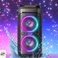 W-KING T11 100W Real Rms power Bluetooth Speaker V5.3, Portable Waterproof Party