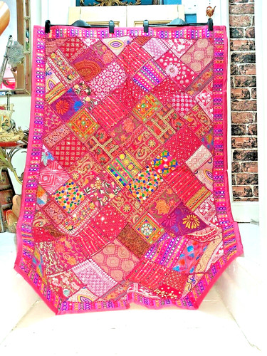 Handmade patchwork tapestry - patchwork,