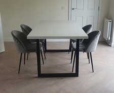 Concrete Dining Table/Garden Table/120cm/Standard Size/Bespoke Size/Booking Fee