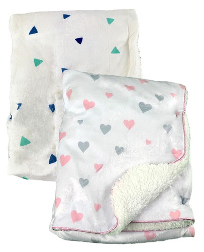 Shapes design baby fleece - shapes,
