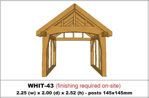 European oak porch - european,