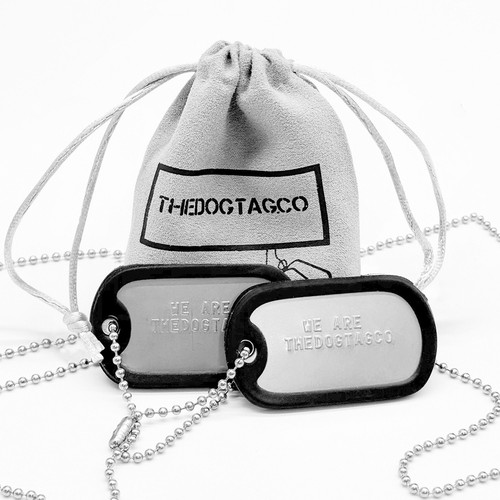 Dog tags pair - u.s,