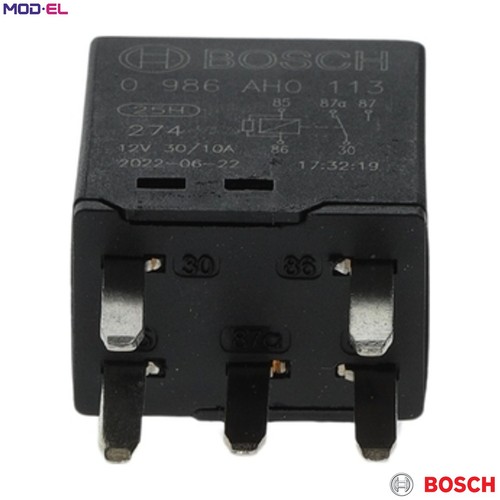 Relay main current 986 - 0, ah0