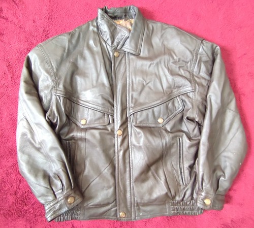 Canda genuine leather bomber - genuine,