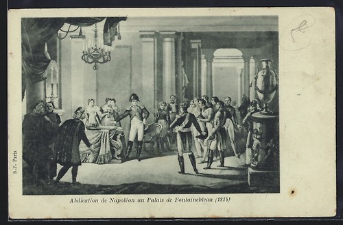Postcard abdication - postcard,