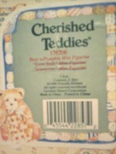 Cherished Teddies HALLOWEEN |