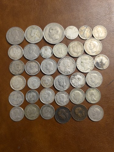 Silver coin set - coin,