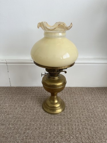 Vintage brass oil - brass,